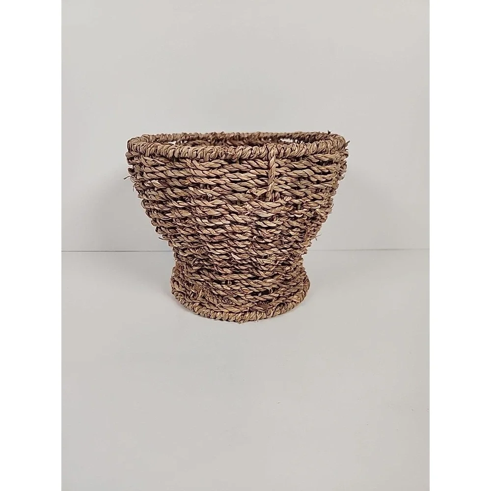 Set of 3 Woven Seagrass Wicker Baskets 5